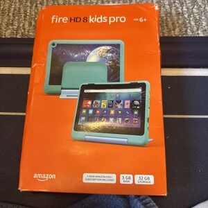 Amazon Fire HD 8 Kids Pro 6+ 12th Gen 2022 Release 32GB , Wi-Fi, 8" Hello Teal